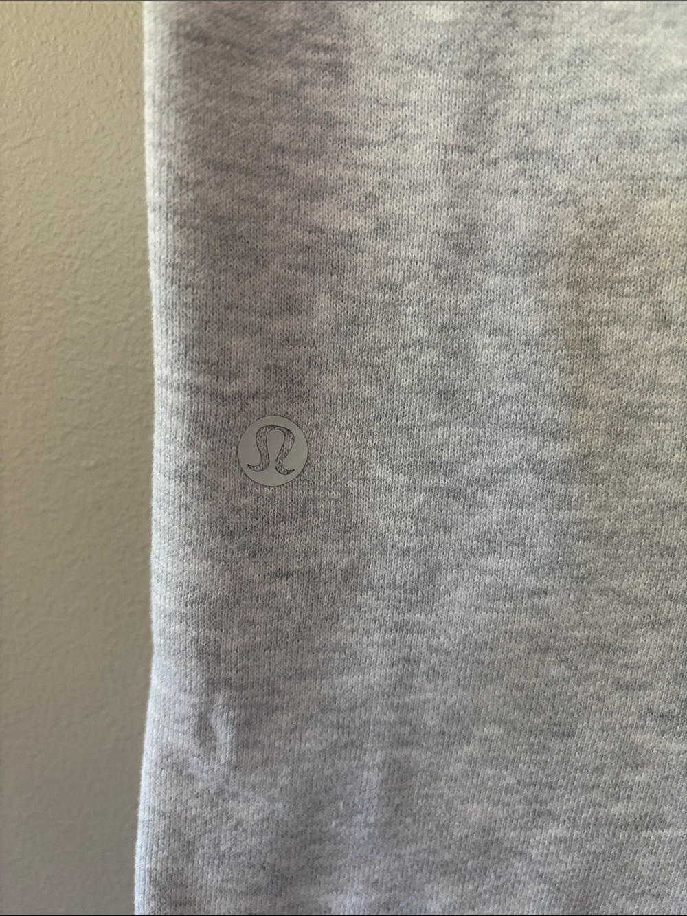 Lululemon Scuba Mid-Rise Wide Leg Sweatpants Size 4 Heathered Gray Full Length - Picture 3 of 9